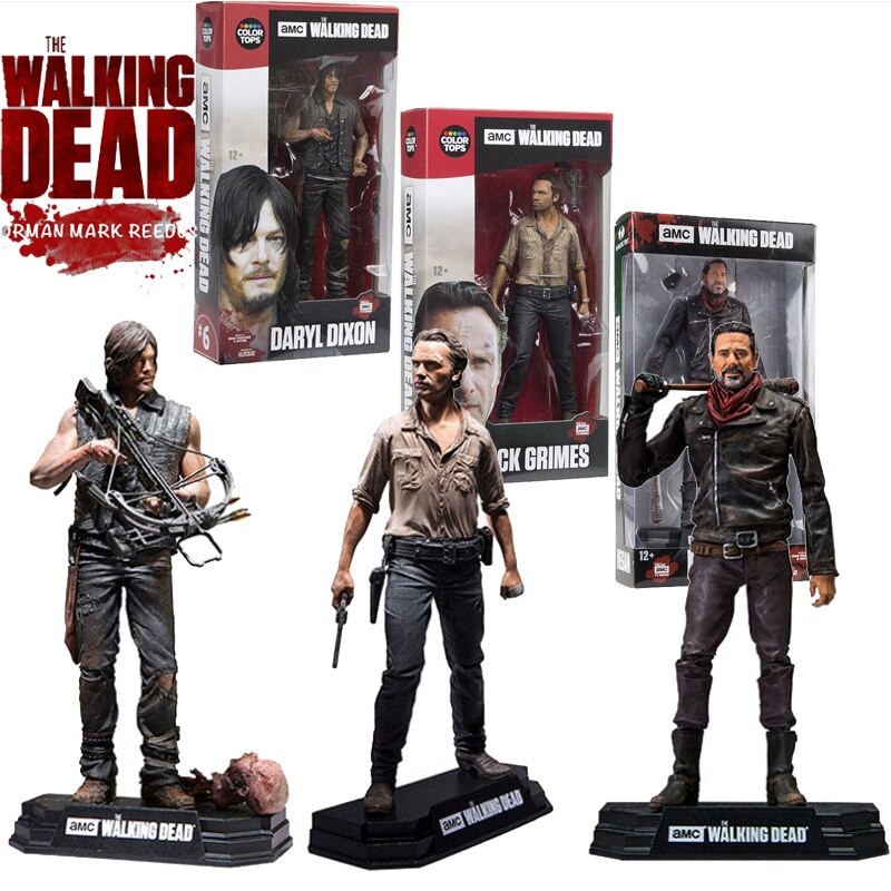 ׼ AMC The Walking Dead ׸ 15CM PVC  Colle..